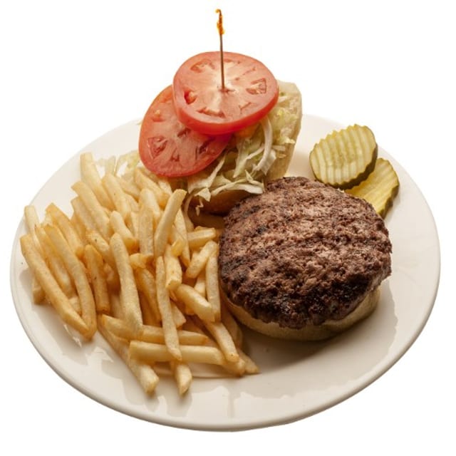 Plain Burger.