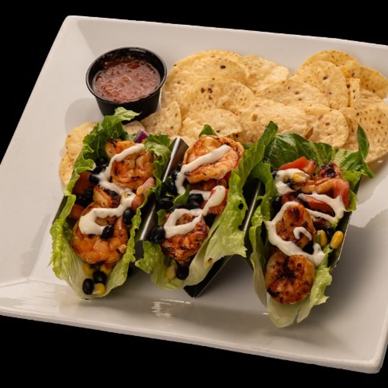 Delicious Shrimp Tacos Await
