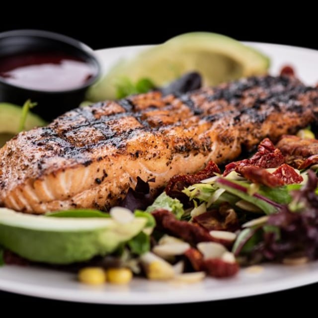 Mojito Salmon Salad.