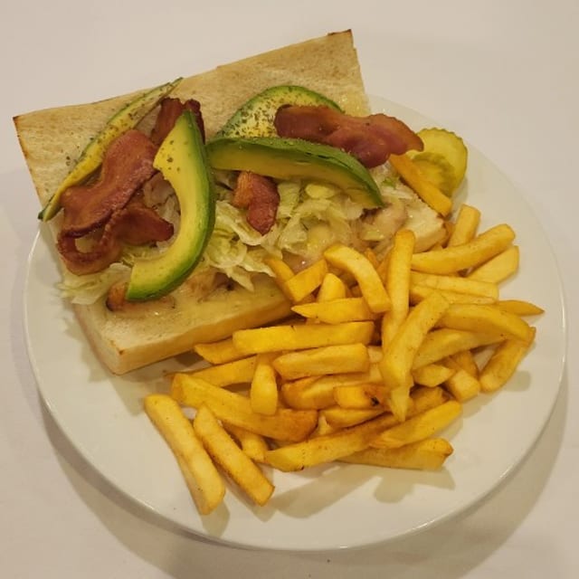 Avocado Chicken Sandwich.