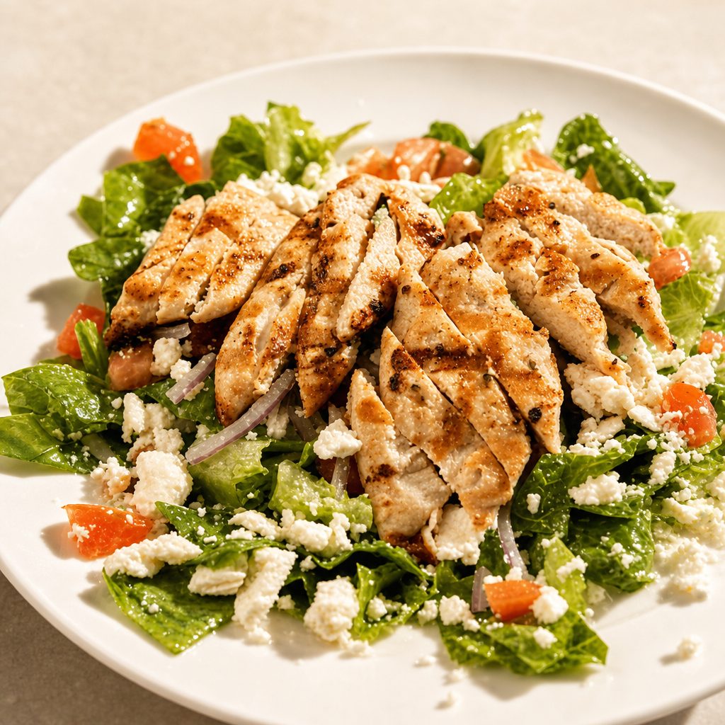 Chicken Greek Salad.