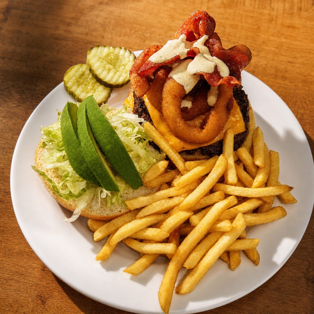 Avocado Burger.