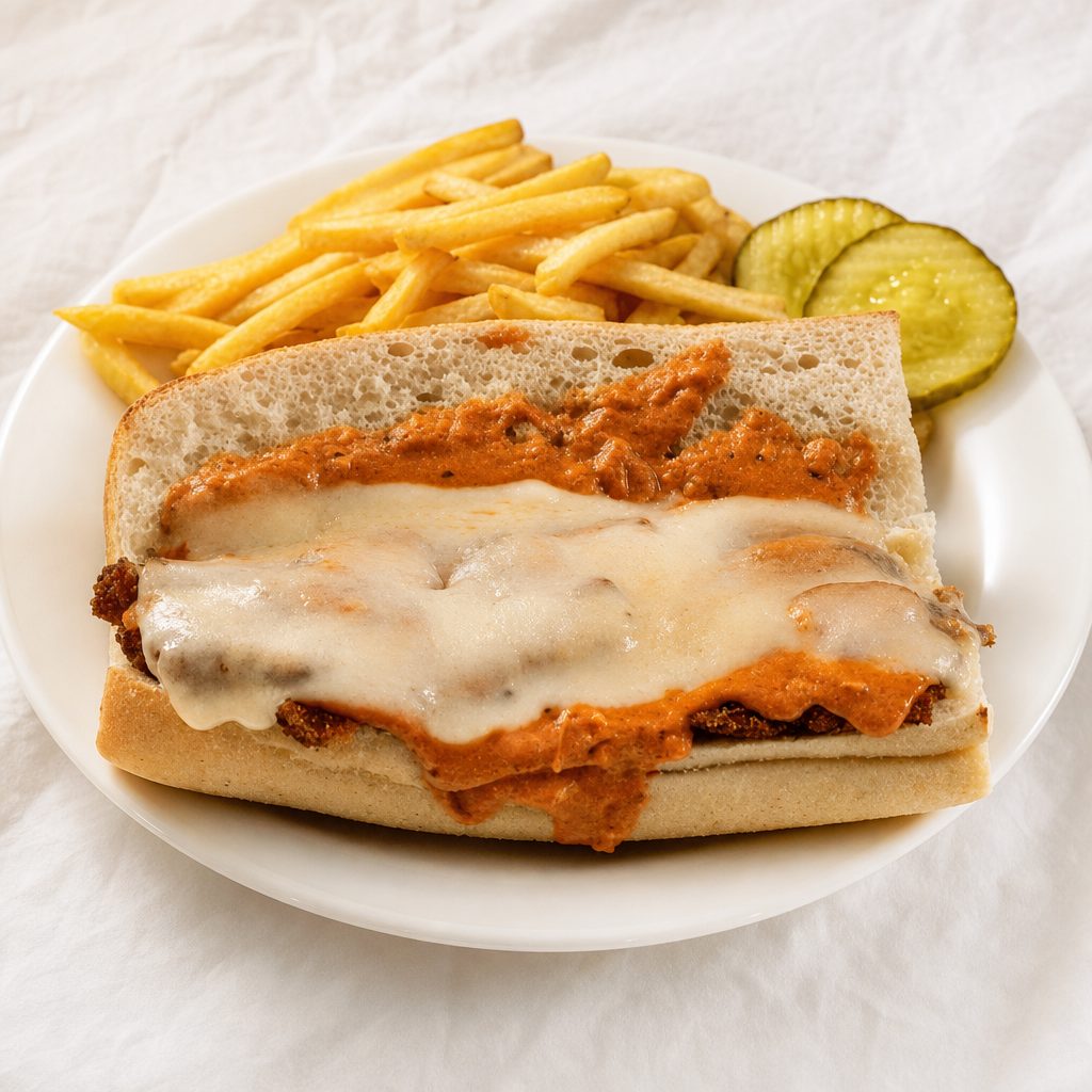 Vodka Chicken Sandwich.