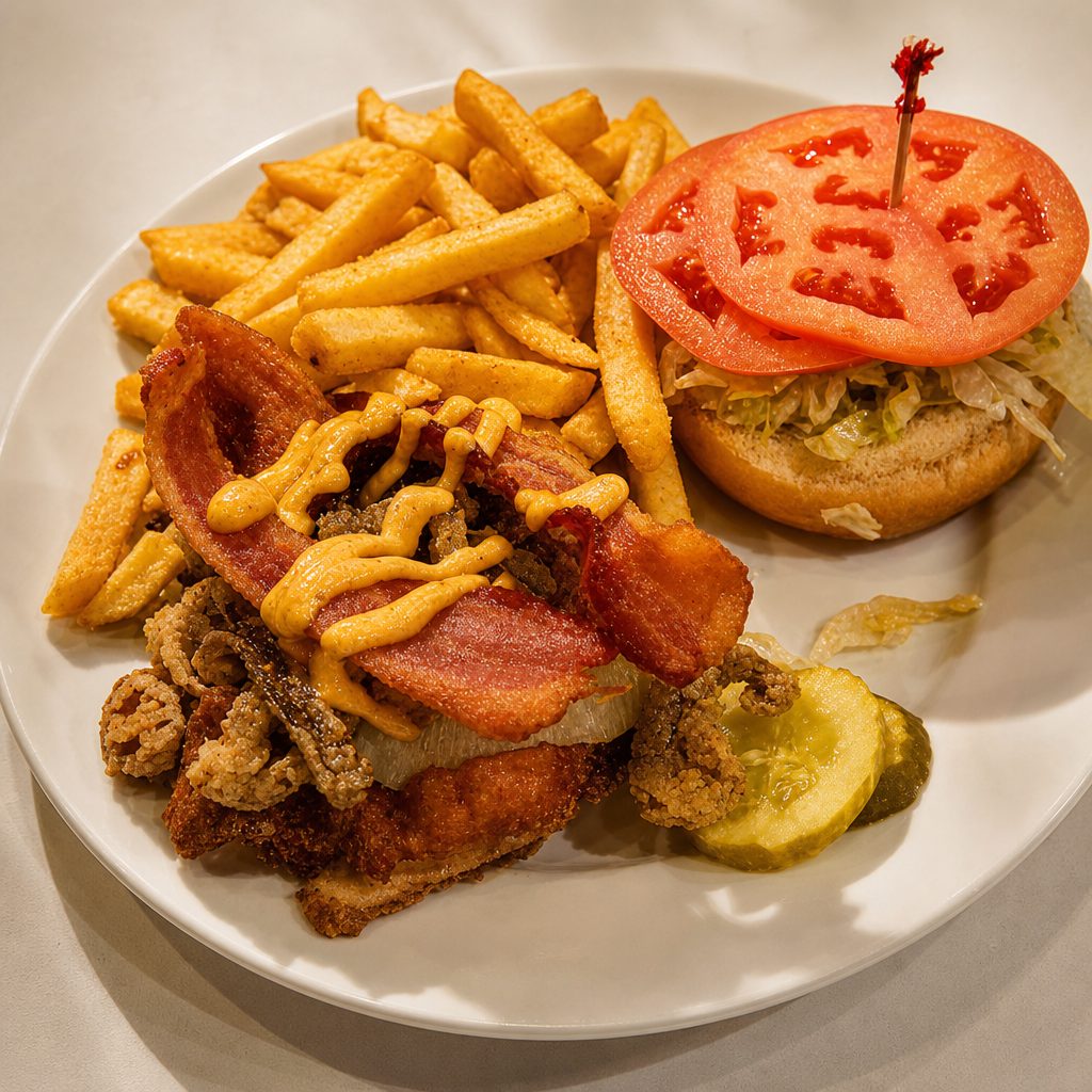 Crispy Chicken Sandwich Sandwich.