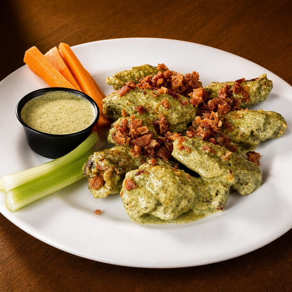 Pesto Wings.