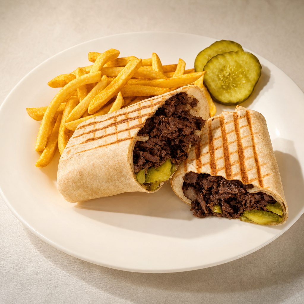 Chimichurri Steak Wrap.