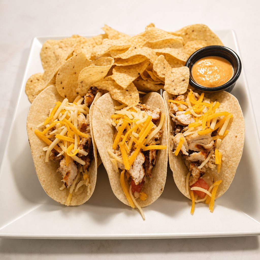 Chicken Tacos.