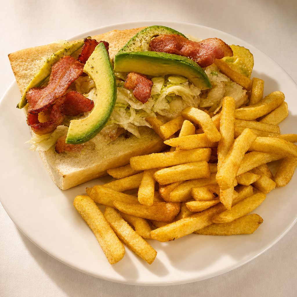 Avocado Chicken Sandwich.