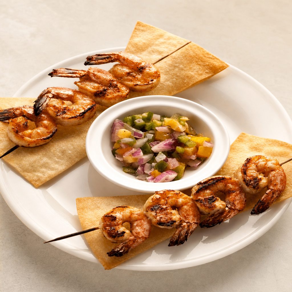 Grilled Shrimp.