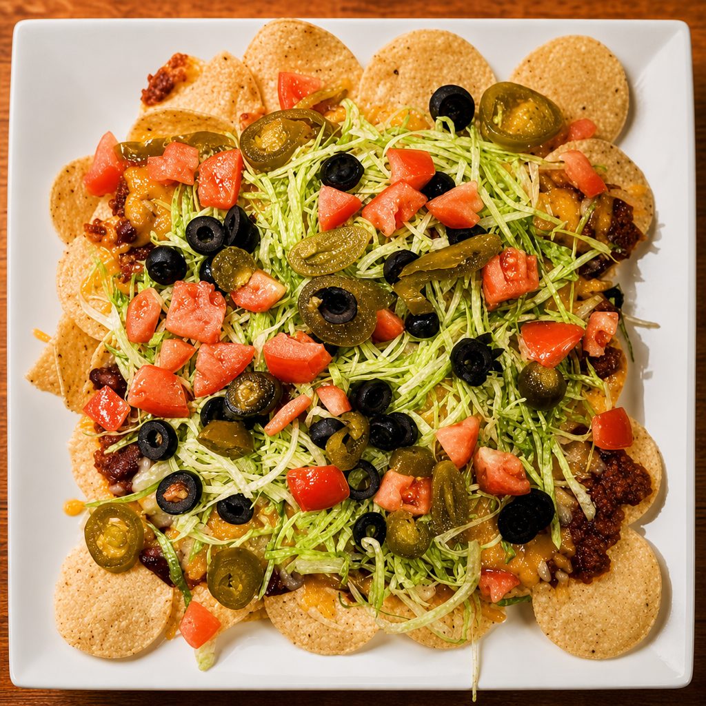 Beef Nachos (Jumbo Nachos).