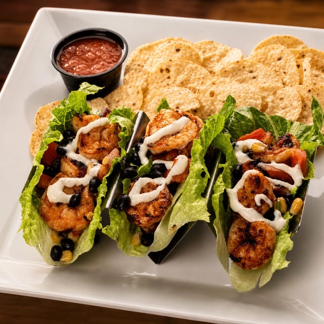 Shrimp Tacos.