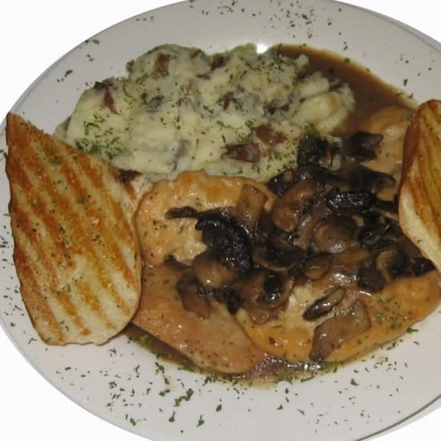 Chicken Marsala.