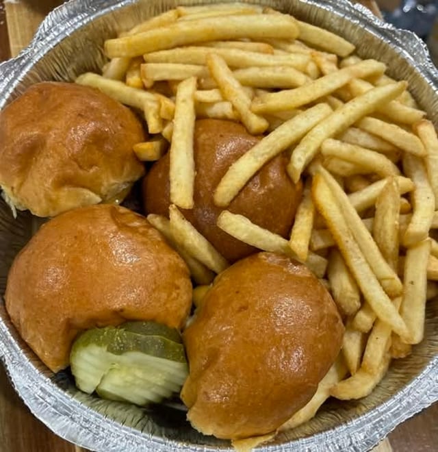 Beef Sliders.